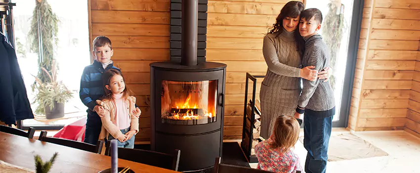 Morso Cast Iron Fireplace Insert Installation in Seabrook, Maryland