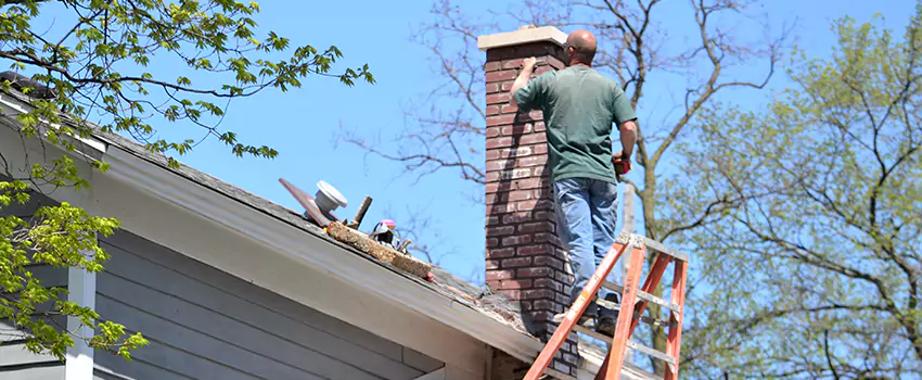 Vinyl and PVC Chimney Flashing Installation in Seabrook, MD