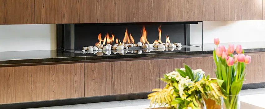 Double-height Fireplace Design Refurbishment in Seabrook, Maryland